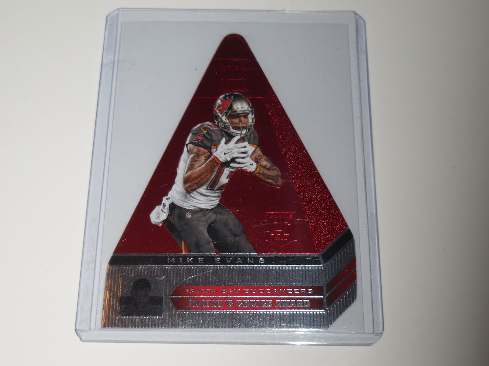 2014 PANINI CROWN ROYALE MIKE EVANS DIE CUT ROOKIE CARD (1 of 2)