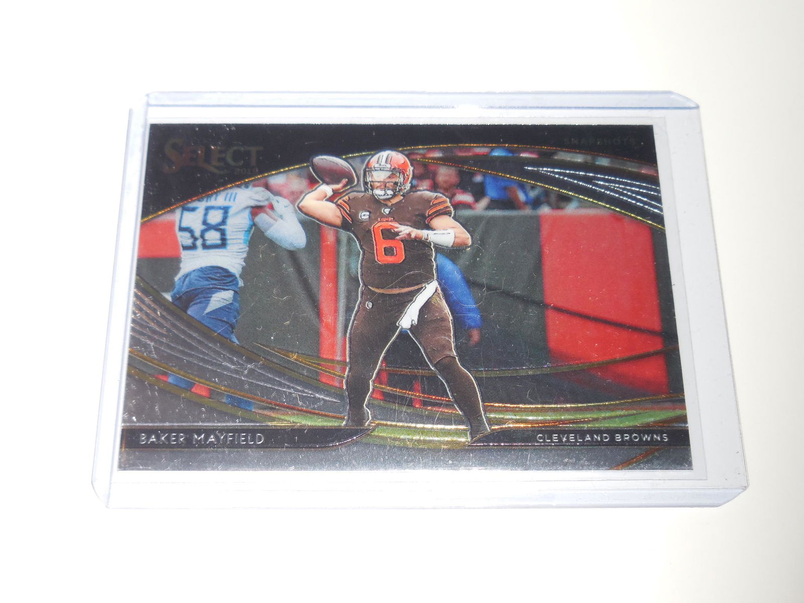 2019 SELECT BAKER MAYFIELD SNAP SHOTS INSERT BROWNS (1 of 2)