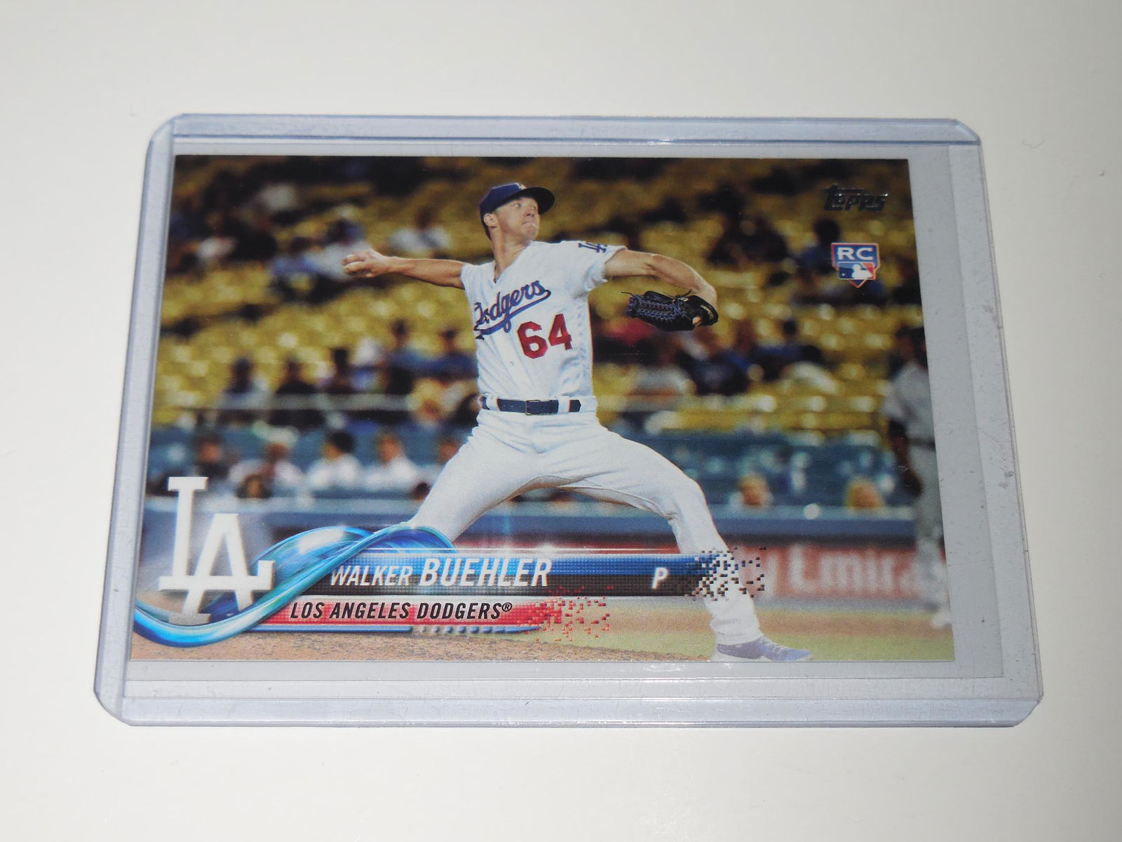 2018 TOPPS #177 WALKER BUEHLER ROOKIE CARD DODGERS (1 of 2)