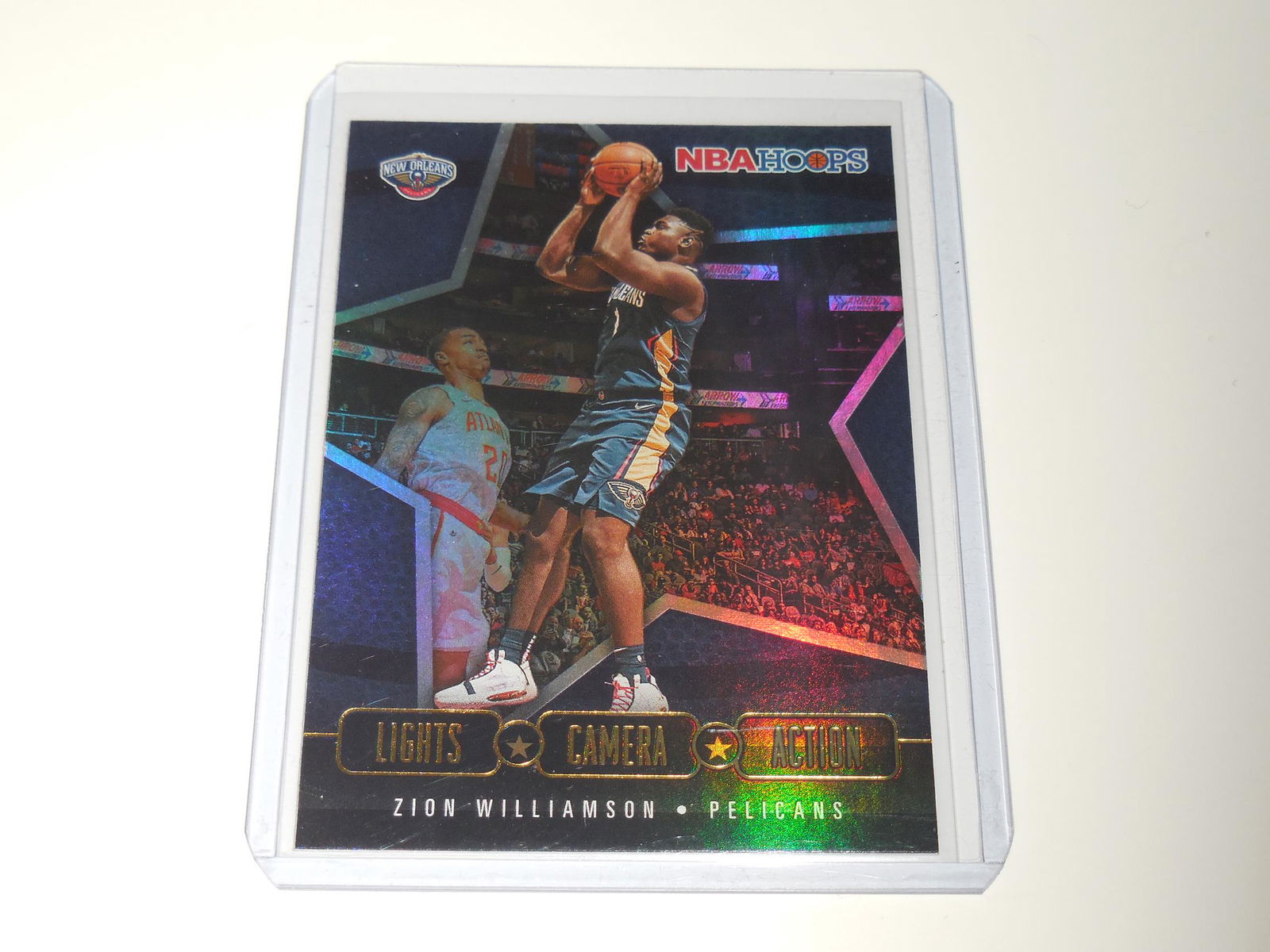 2020-21 PANINI HOOPS ZION WILLIAMSON LIGHTS CAMERA (1 of 2)