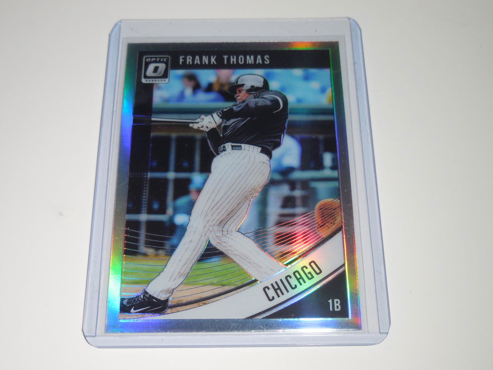 2018 PANINI DONRUSS OPTIC FRANK THOMAS HOLO SILVER (1 of 2)