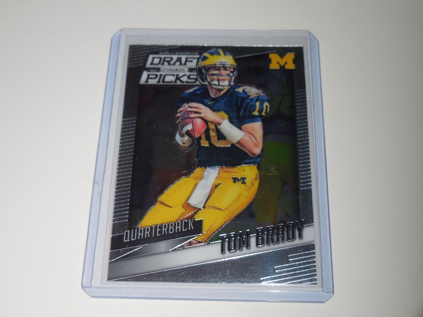 2015 PANINI PRIZM DRAFT TOM BRADY MICHIGAN (1 of 2)