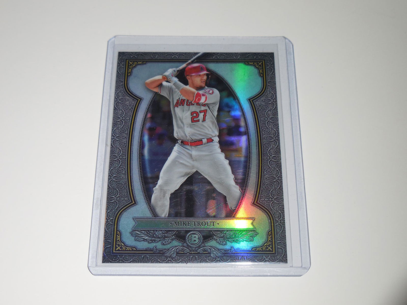 2019 BOWMAN MIKE TROUT STERLING CONTINUITY REFRACTOR (1 of 2)