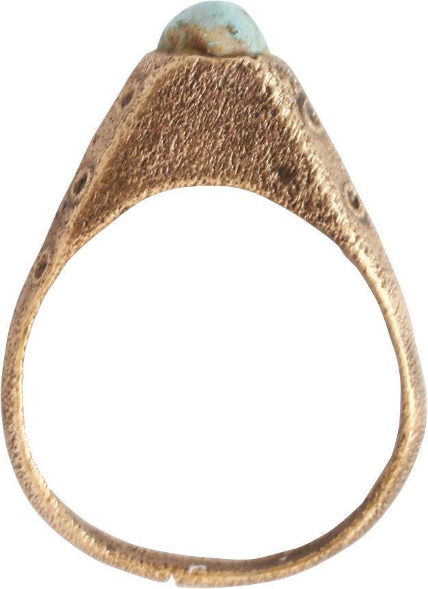 EUROPEAN WOMAN’S RING C.1200-1300 AD, SIZE 4 (1 of 3)