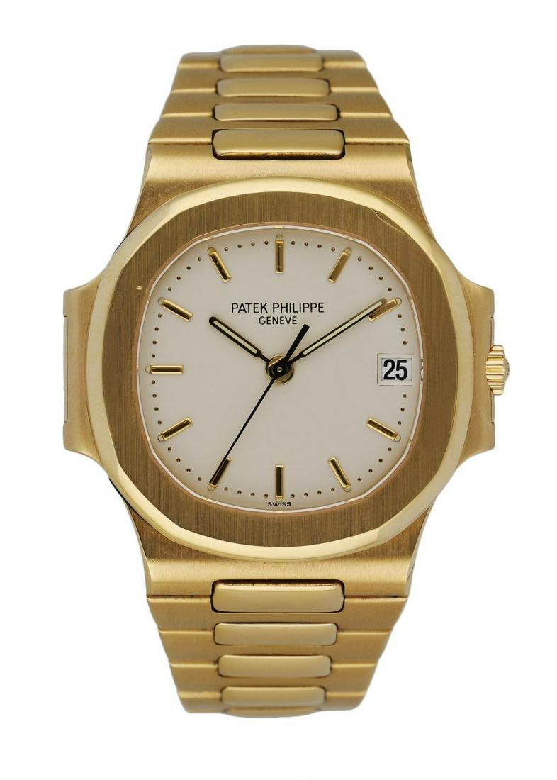 Patek Philippe Nautilus 3800/1J 18K Yellow Gold Men's (1 of 4)