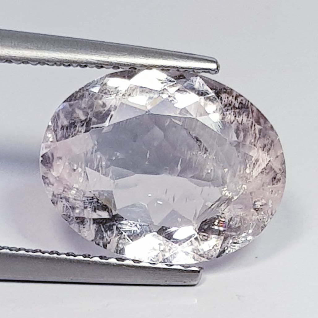 Natural Morganite Oval Cut  4.01 ct (1 of 5)