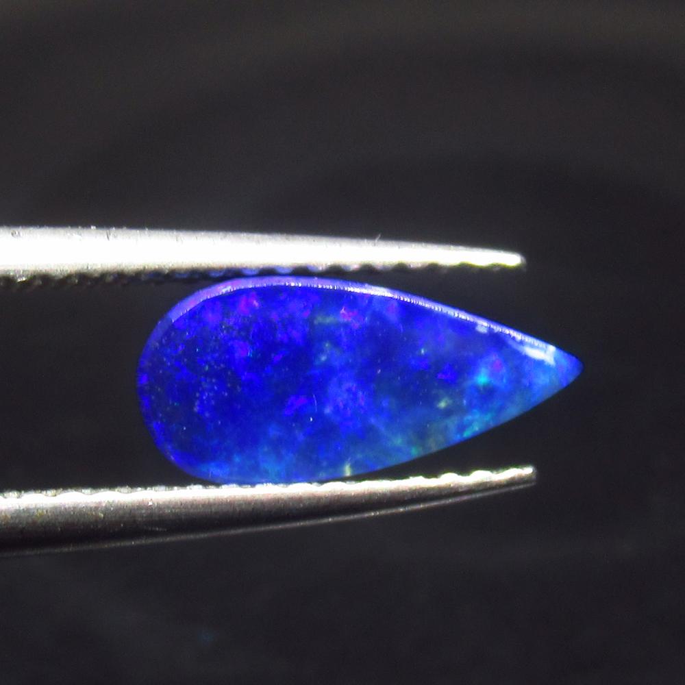 1.51 Ct Natural Australian Opal Pear Cabochon (1 of 2)