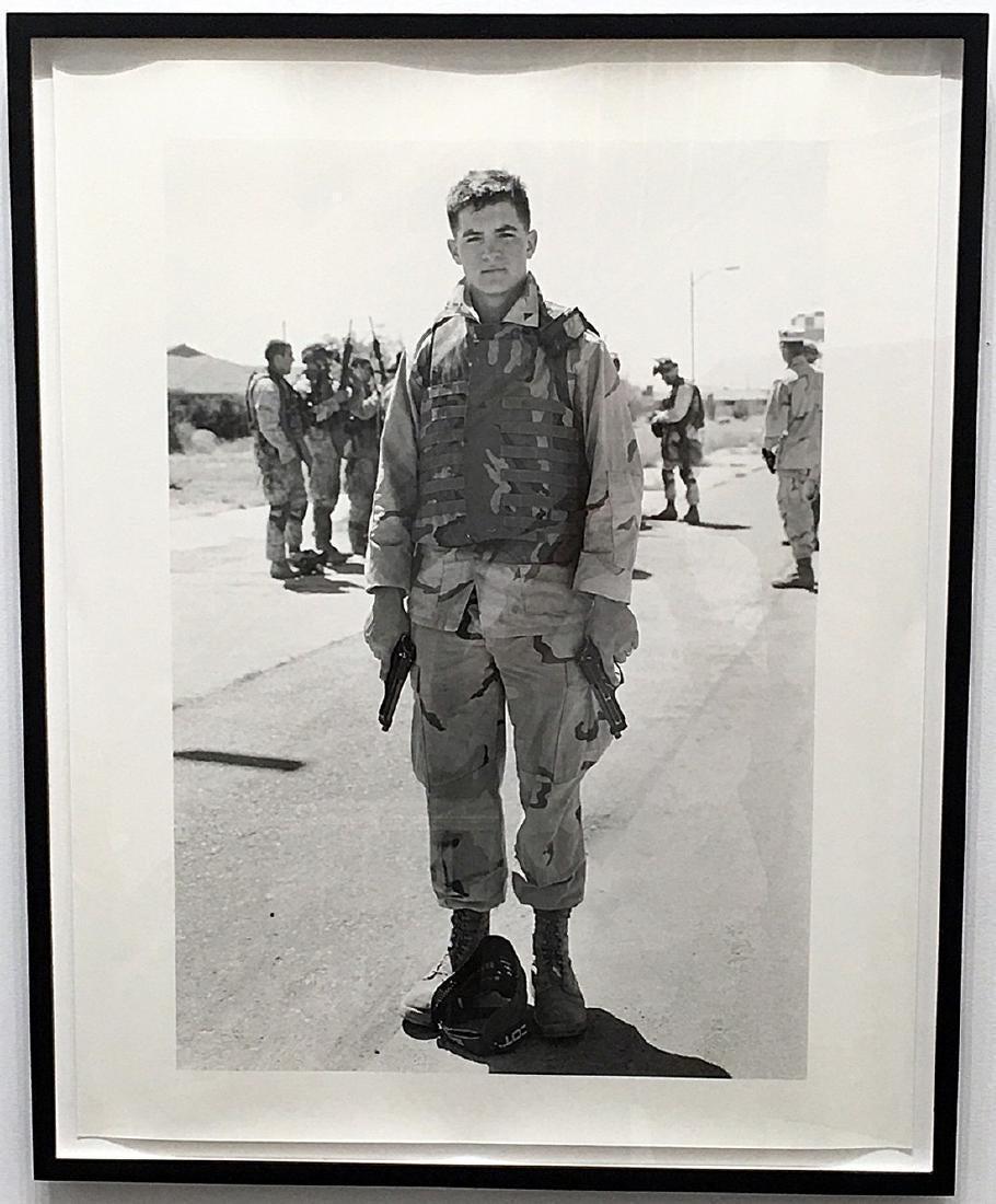 An-My Le B/W photograph 29 Palms: Corporal Hoepper (1 of 1)