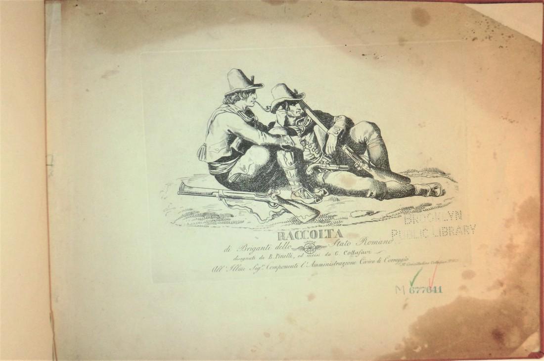 Raccolta di Briganti dello Stato Romano/ disegnati da (1 of 15)