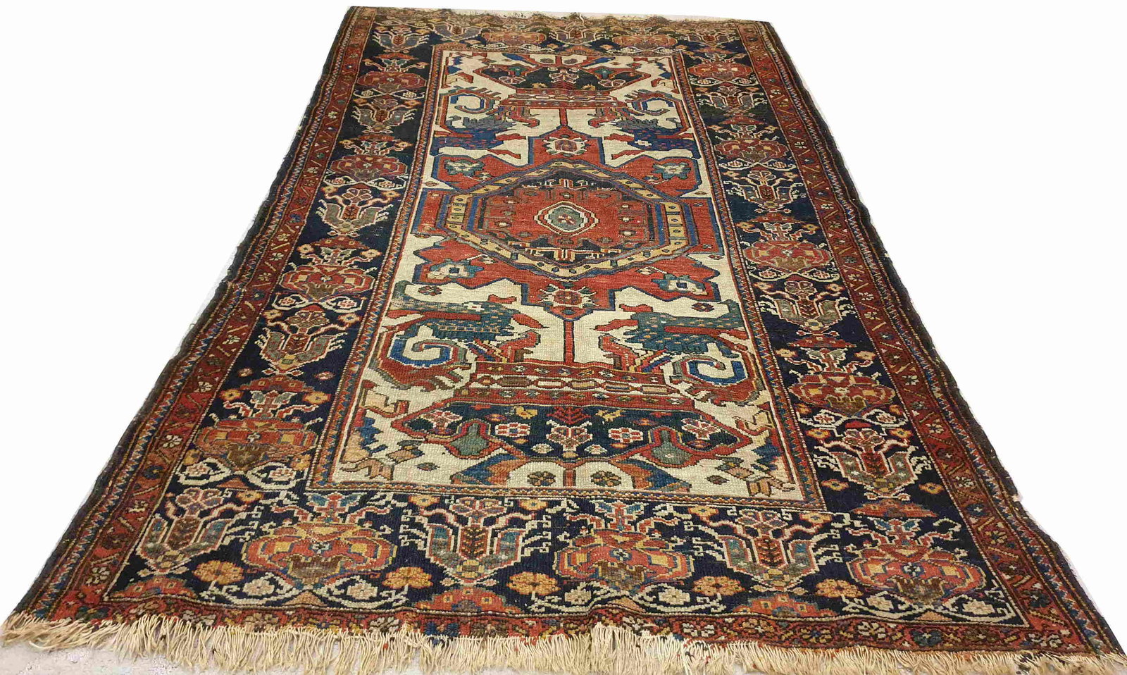 Antique Kazak Rug Carpet (1 of 5)