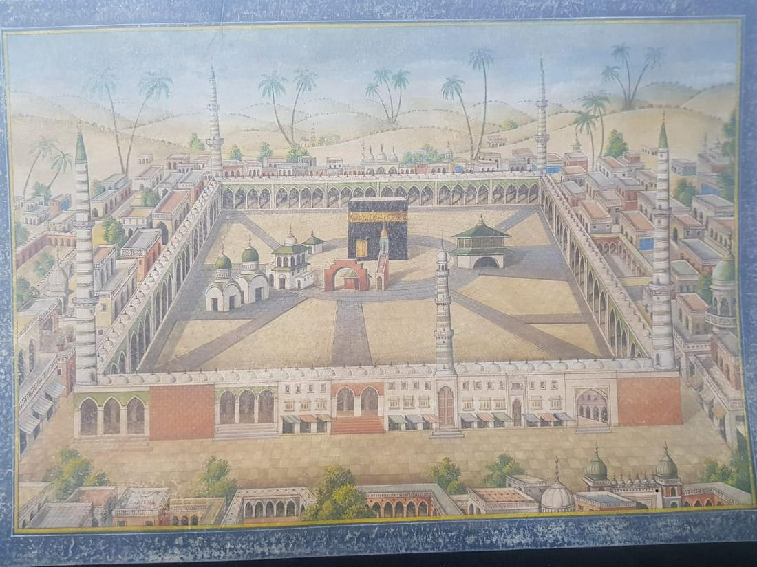 Antique Islamic architectural view of Kaaba at mecca (1 of 12)