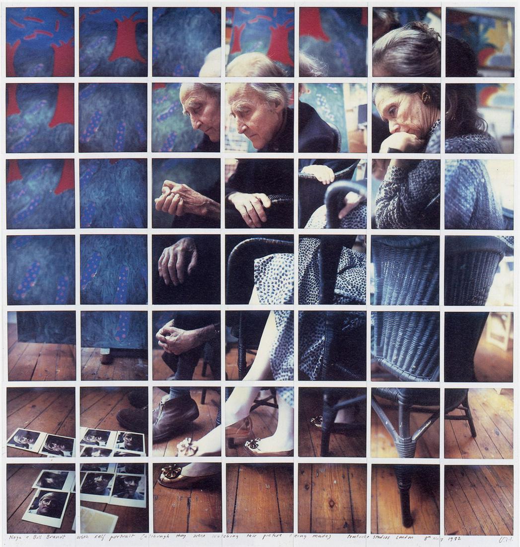 DAVID HOCKNEY - Noya, Bill Brandt With Self Portrait (1 of 1)