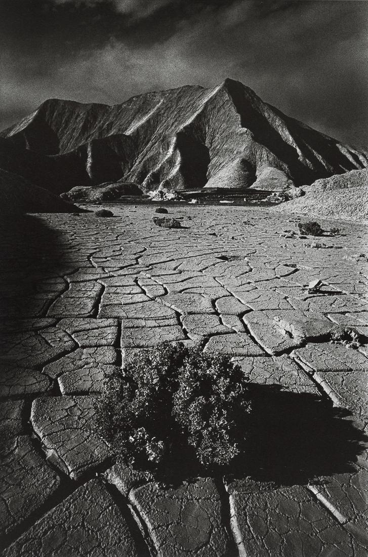 JEANLOUP SIEFF - The Valley of Death, 1977: Artist: Jeanloup Sieff Title: The Valley of Death, California, 1977 Medium: Photo Litho, 1996, Germany Dimensions: 7.4x11.2" Description: Heat Wax Mounted on 11x14" Conservation Board Artist Bio: Jean