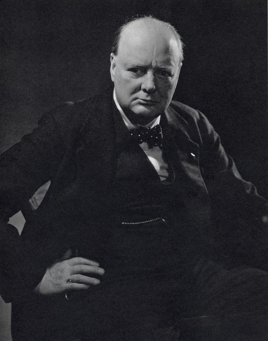 EDWARD STEICHEN - Winston Churchill, New York, 1932 (1 of 1)