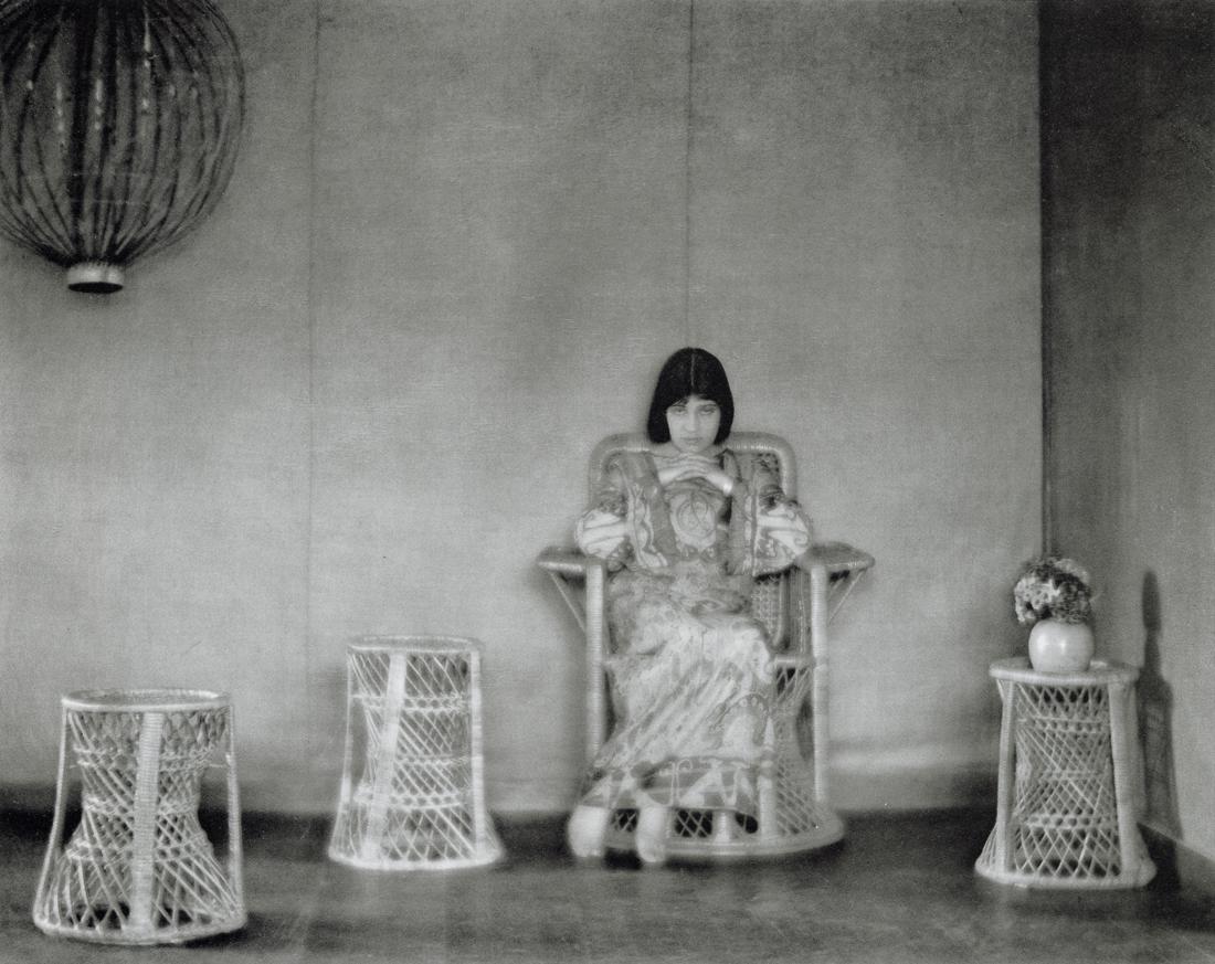 EDWARD WESTON - Tina, Glendale, 1922: Artist: Edward Weston Title: Tina, Glendale, 1922 Medium: Photo Litho, 1973, USA Dimensions: 9.45x7.5" Description: Heat Wax Mounted on 11x14" Conservation Board Artist Bio: Edward Henry Weston was a 