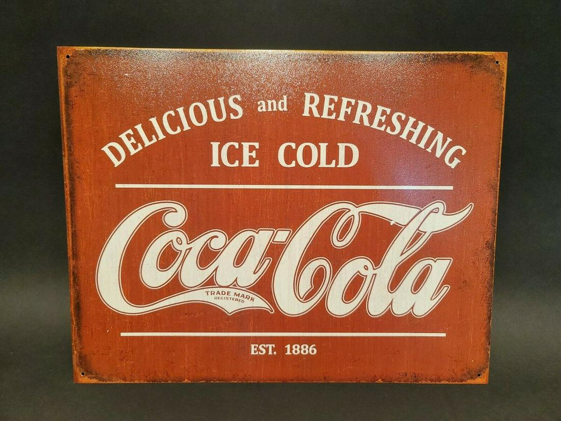 Metal Coca Cola Sign (1 of 20)