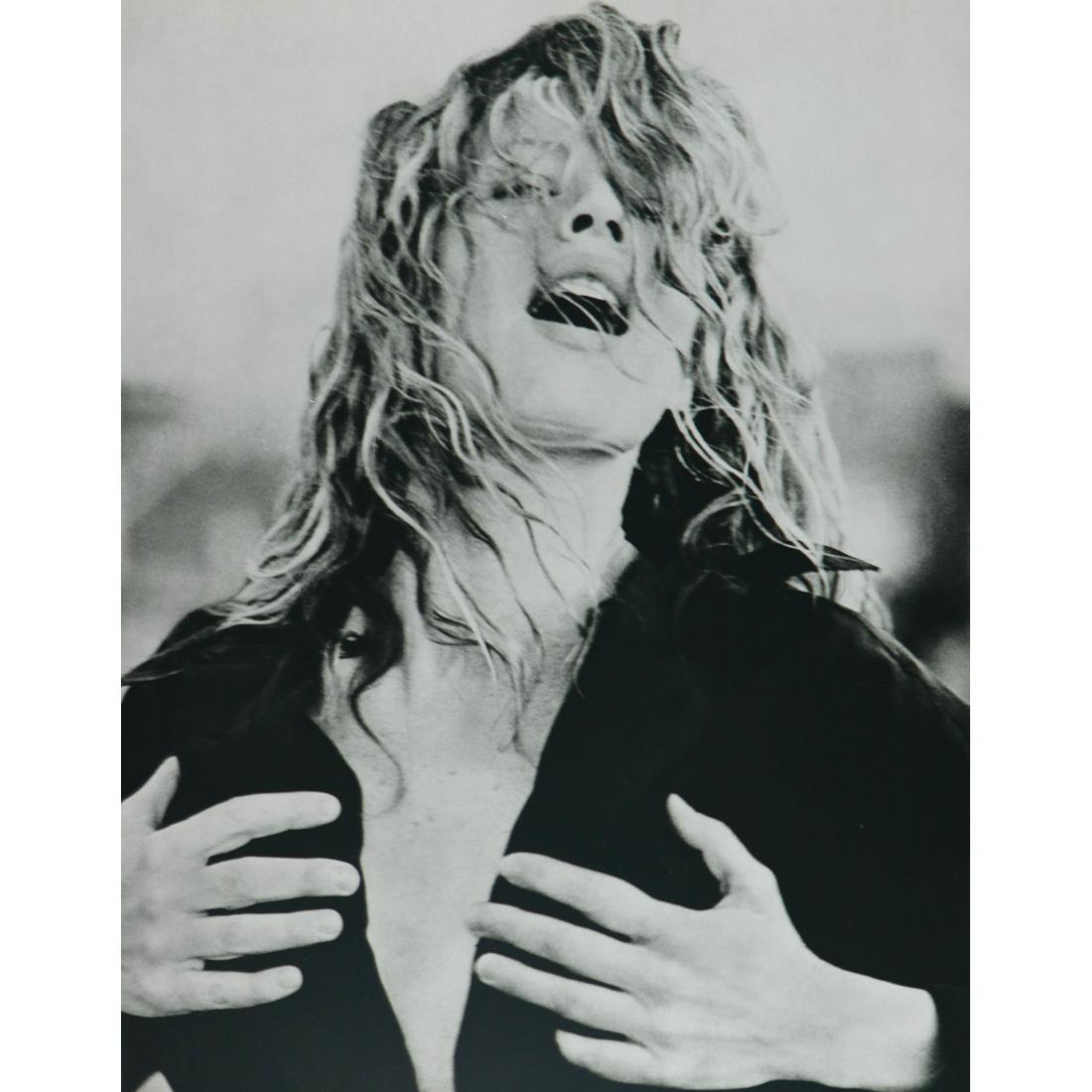 HERB RITTS - Kim Basinger, LA, 1987: Artist: HERB RITTS Print Title: Kim Basinger, LA, 1987 Part of unnumbered series of 6000 Medium: Sheet-fed Gravure Printing Date: 1980's Printed in Japan Image Size approx: 14 X 11 inches Herb Ritts (
