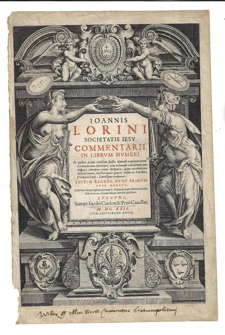 1622 Engraved Illustrated Title Leaf (1 of 1)