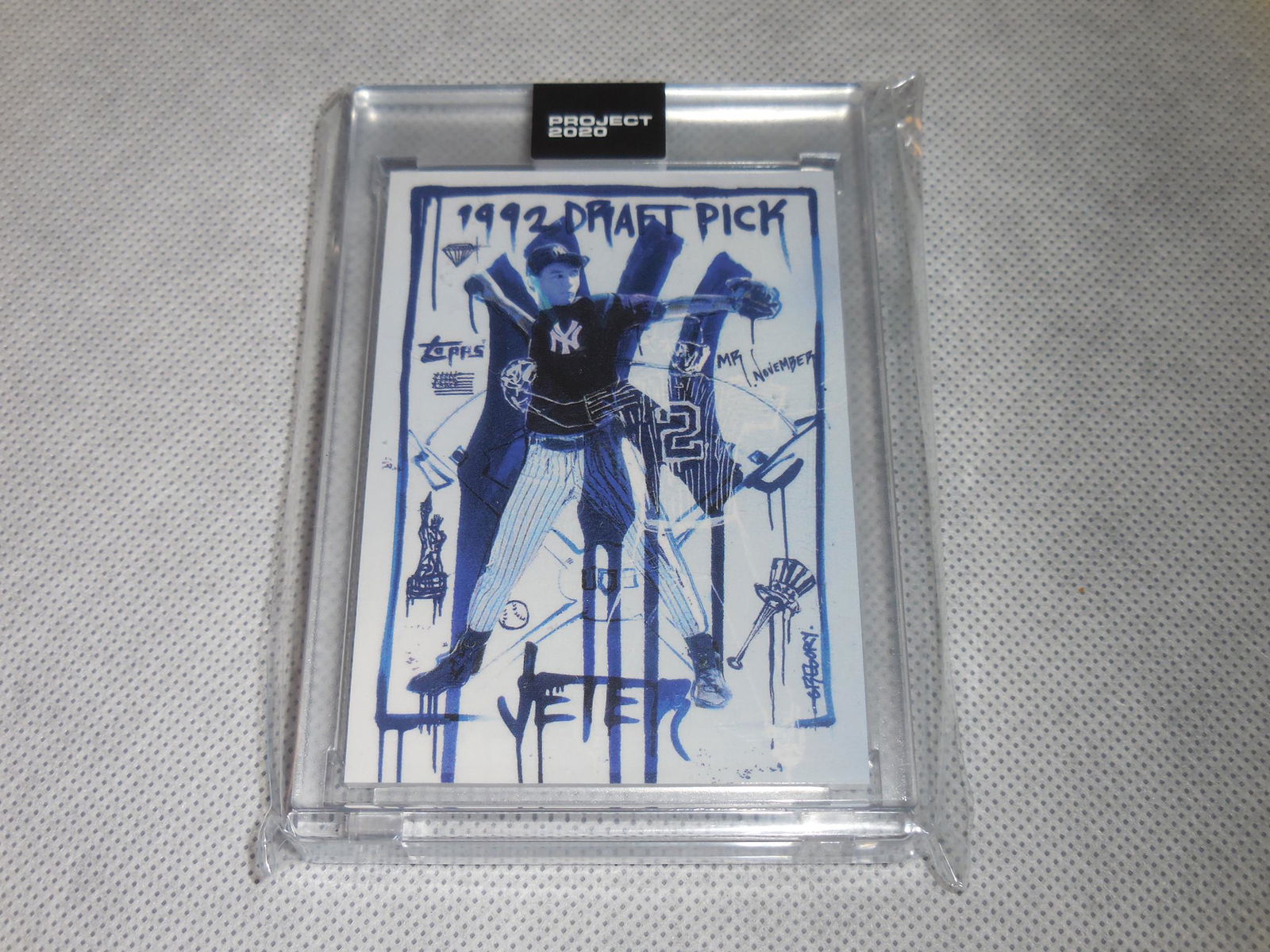 TOPPS PROJECT 2020 1993 TOPPS DEREK JETER ROOKIE (1 of 2)