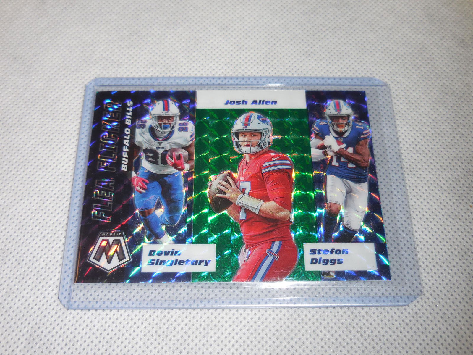 2020 MOSAIC FLEA FLICKER BILLS SINGLETARY ALLEN DIGGS (1 of 2)