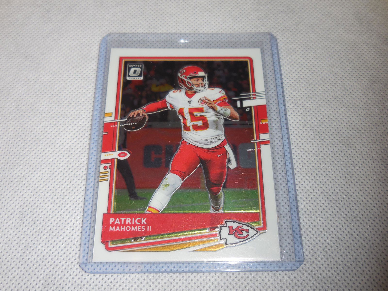 2020 DONRUSS OPTIC PATRICK MAHOMES CHIEFS (1 of 2)