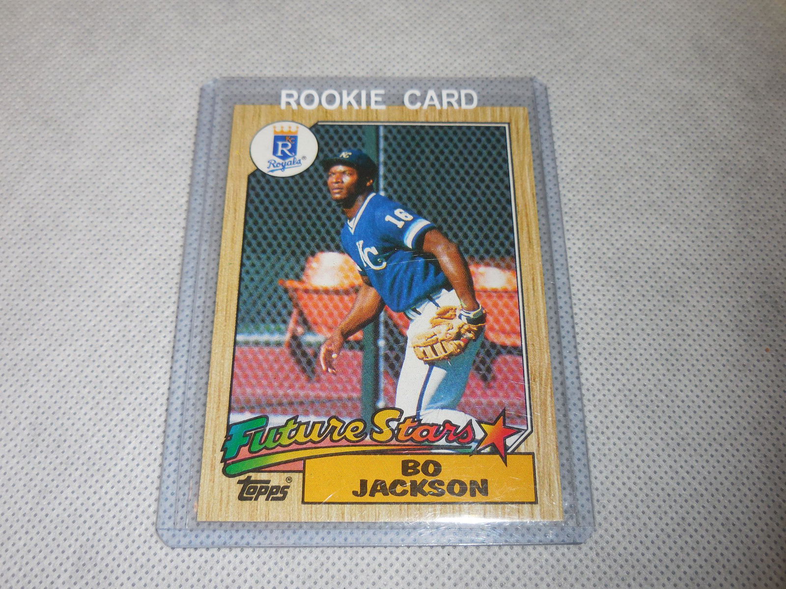 1987 TOPPS #170 BO JACKSON FUTURE STARS ROOKIE CARD (1 of 2)