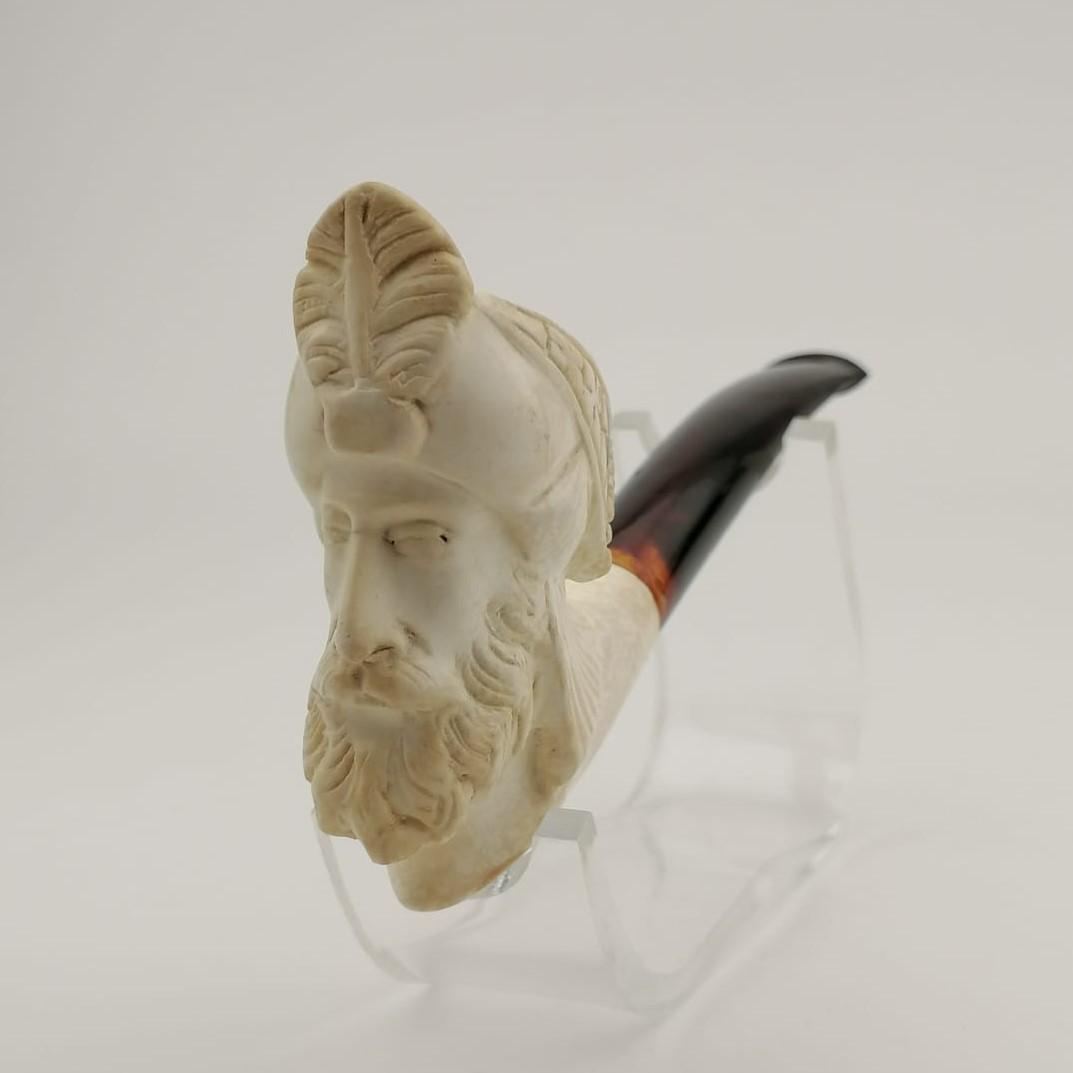 Sultan (King),Meerschaum Pipe Marble Patterned (1 of 10)
