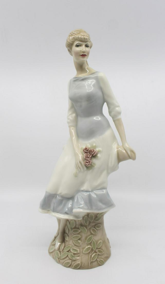 Royal Doulton Reflections Figurine Rose Arbour HN 3145 (1 of 8)