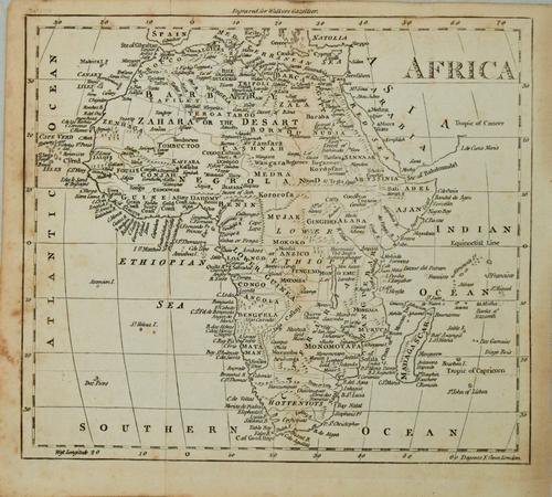 1807 Walker Map of Africa -- Africa (1 of 1)