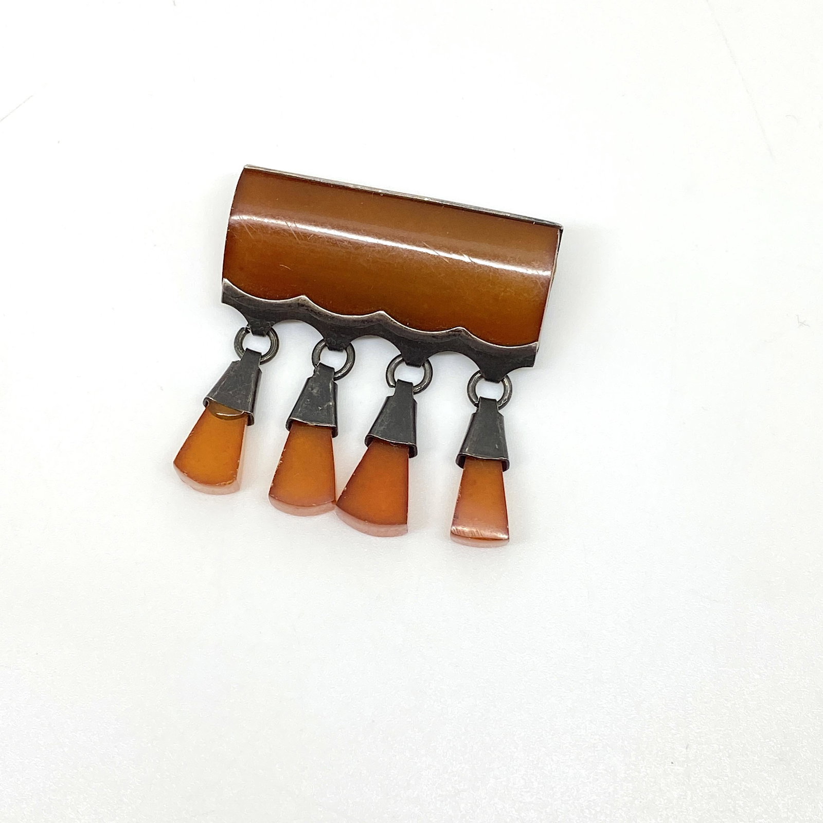 Alluring Vintage Amber Brooch (1 of 6)