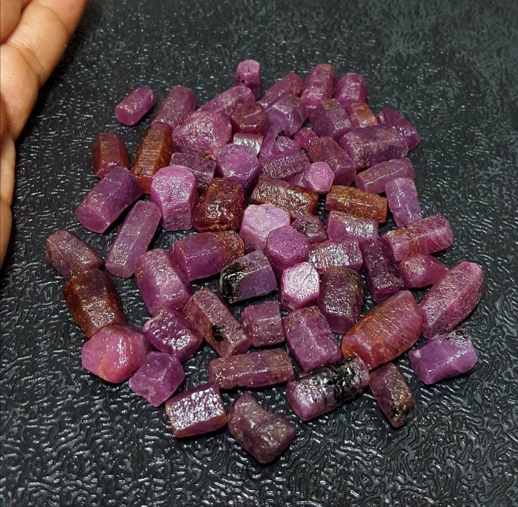 150 Grams Naturally Terminated Ruby Crystals (1 of 4)
