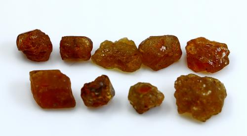 Natural & unheated~ Orange Tourmaline Rough Lot (1 of 12)
