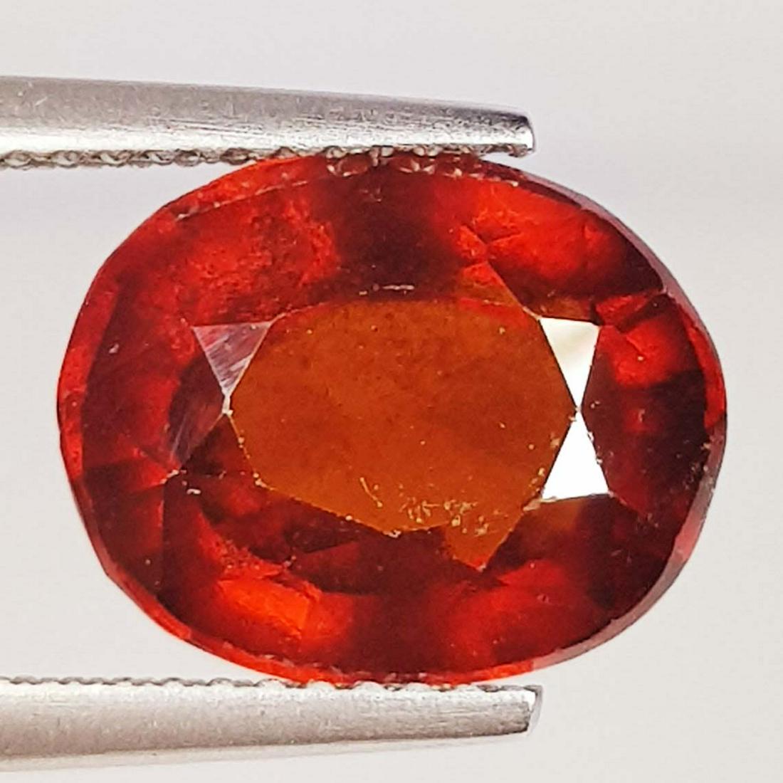 5.76 ct Natural Hessonite Garnet Oval Cut (1 of 4)