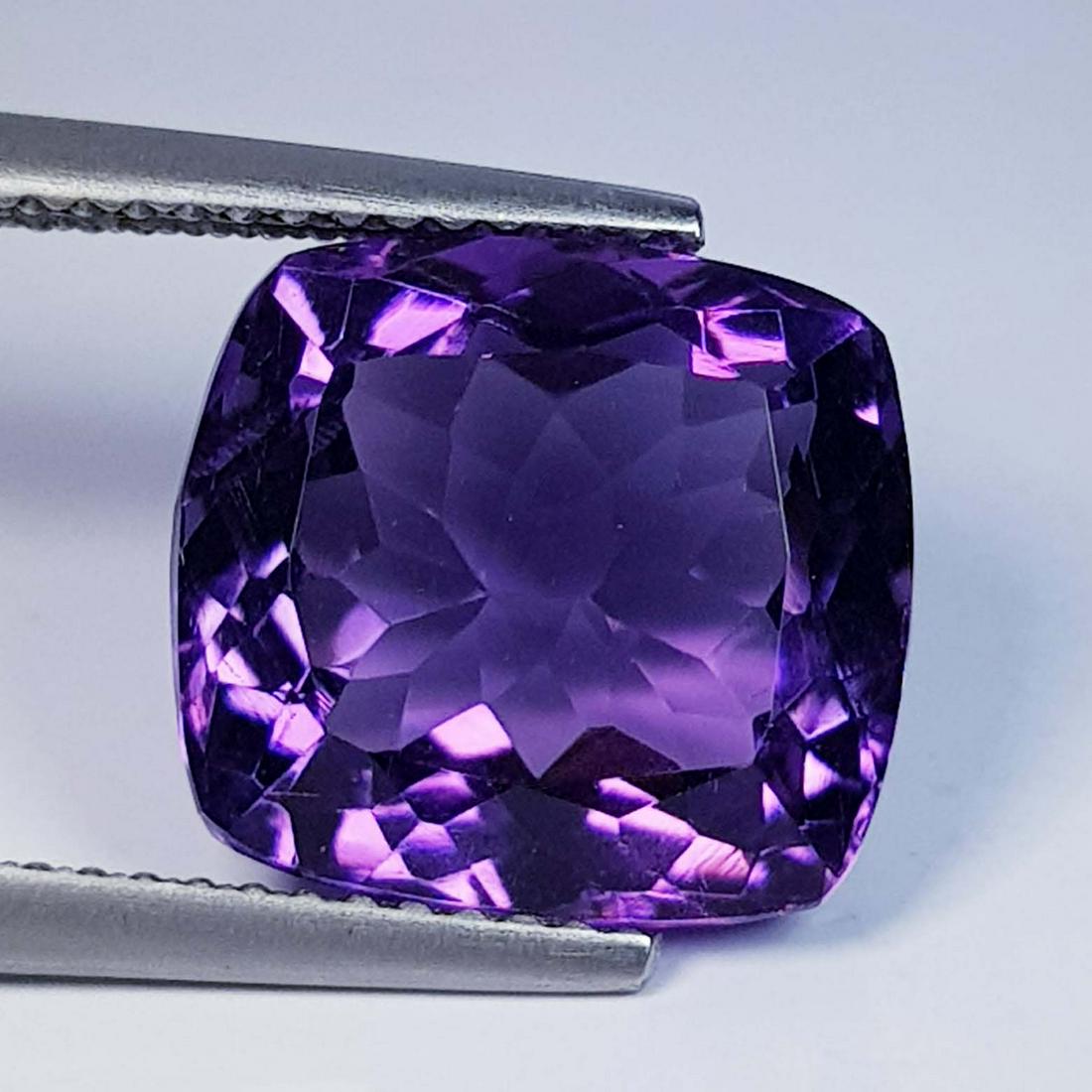 Natural Amethyst Cushion Cut 6.88 ct (1 of 5)
