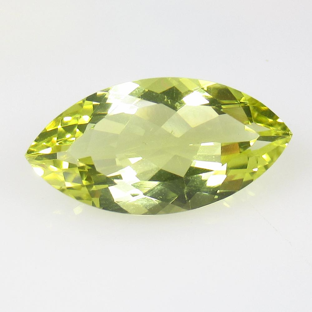 9.27 Ct Natural Lemon Quartz Marquise Cut: No Reserve! Title: 9.27 Ct Natural Lemon Quartz Marquise Cut Stone Clarity: VVS Gemstone: Natural Lemon Quartz Carat Weight: 9.27 Size/Dimensions: 22.00 x 11.30 x 7.20 mm Additional Information: Good 