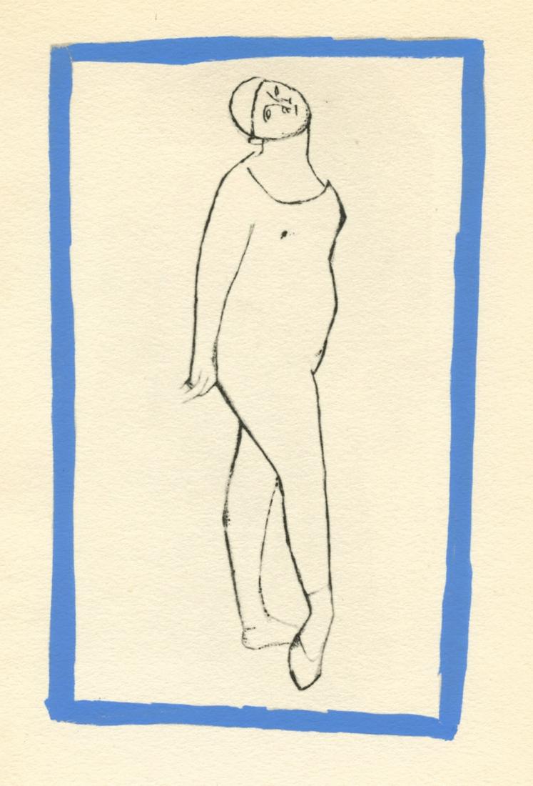 Marino Marini pochoir "Jongleur" (1 of 1)