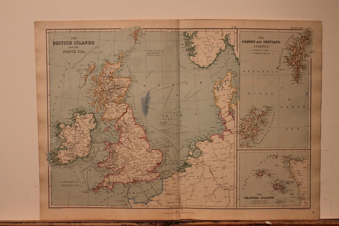 1882 England Map (1 of 3)