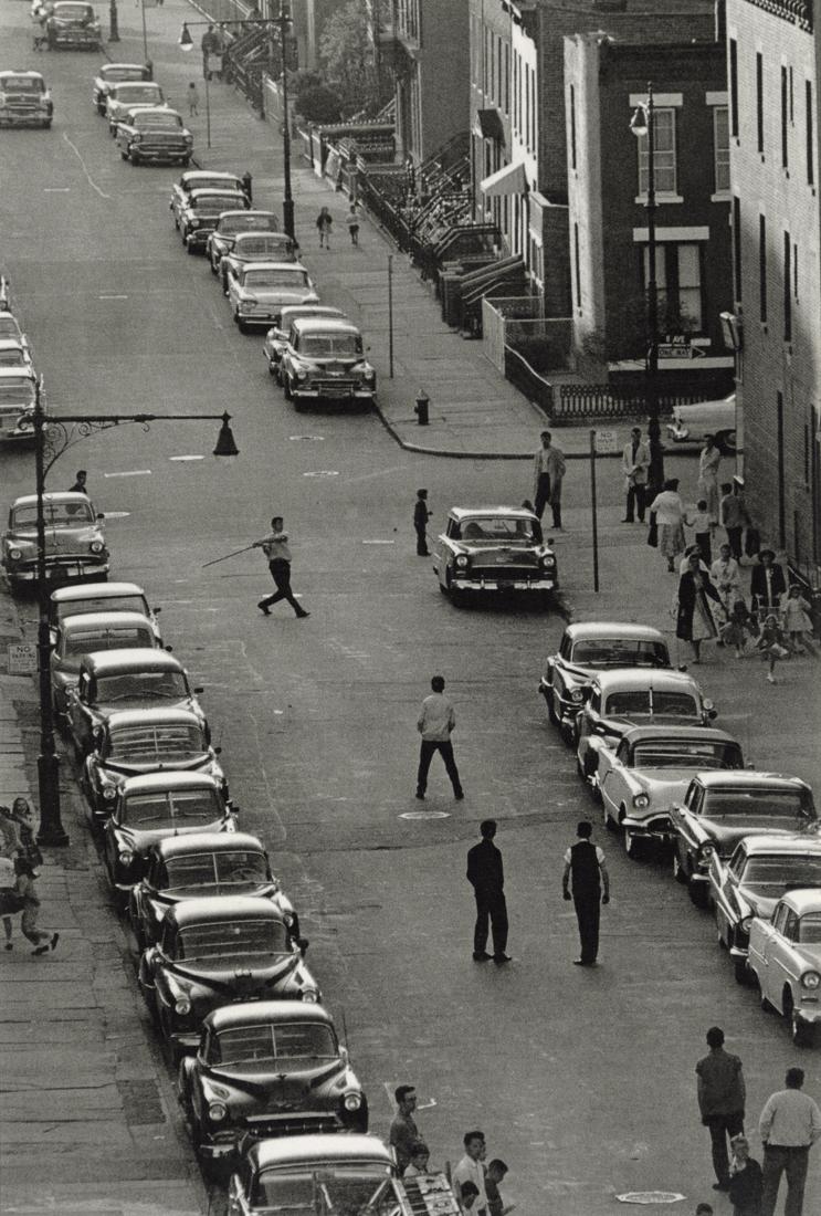 BRUCE DAVIDSON - Brooklyn, 1959: Artist: Bruce Davidson Title: Brooklyn, 1959 Medium: Photo Litho, 2016, Spain Dimensions: 7.4x11" Description: Heat Wax Mounted on 11x14" Conservation Board Artist Bio: Bruce Davidson is an American P