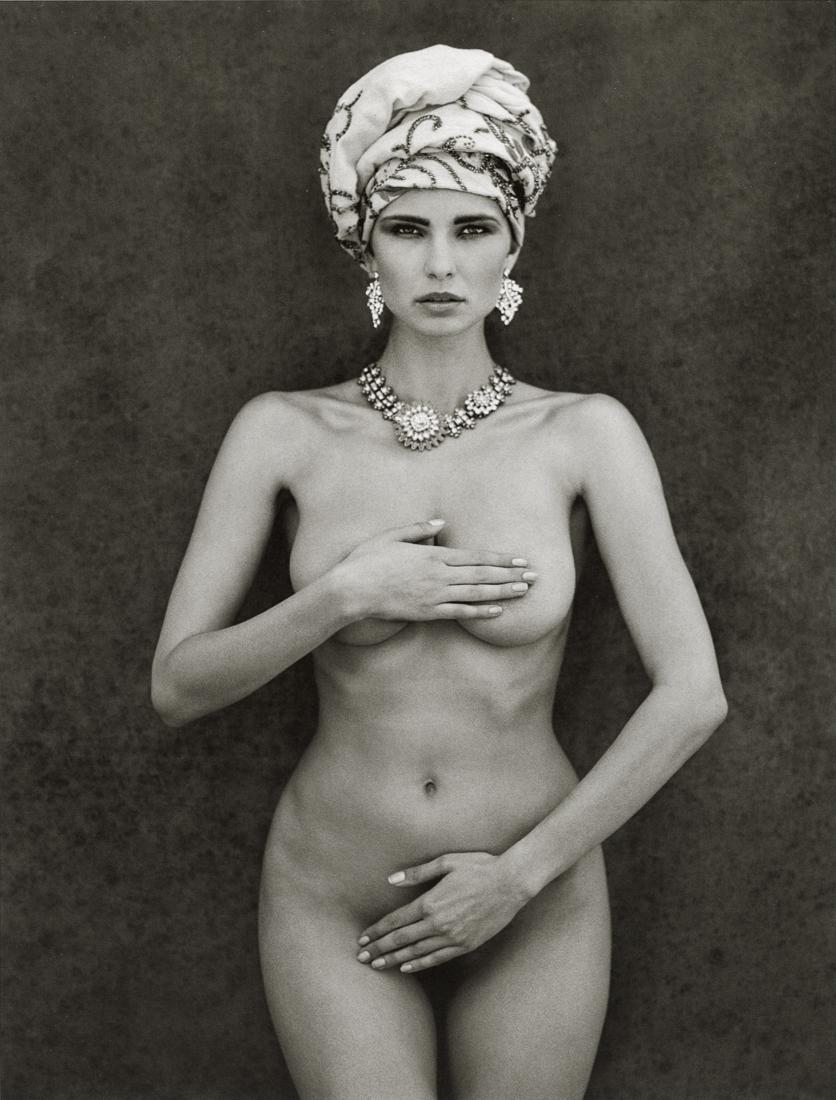 MARC LAGRANGE - Aphrodite: Artist: Marc Lagrange Title: Aphrodite Medium: Photo Litho, 2015, Belgium Dimensions: 9.4x12.35" Description: Heat Wax Mounted on 12x16" Conservation Board Artist Bio: Marc Lagrange (1957 - 2015) was