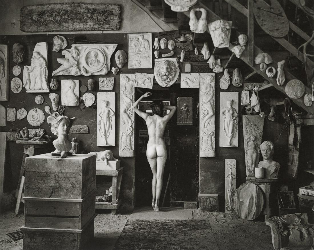 MARC LAGRANGE - Atelier Pietrasanta 02: Artist: Marc Lagrange Title: Atelier Pietrasanta 02 Medium: Photo Litho, 2015, Belgium Dimensions: 9.4x7.5" Description: Heat Wax Mounted on 11x14" Conservation Board Artist Bio: Marc Lagrange (1957 -