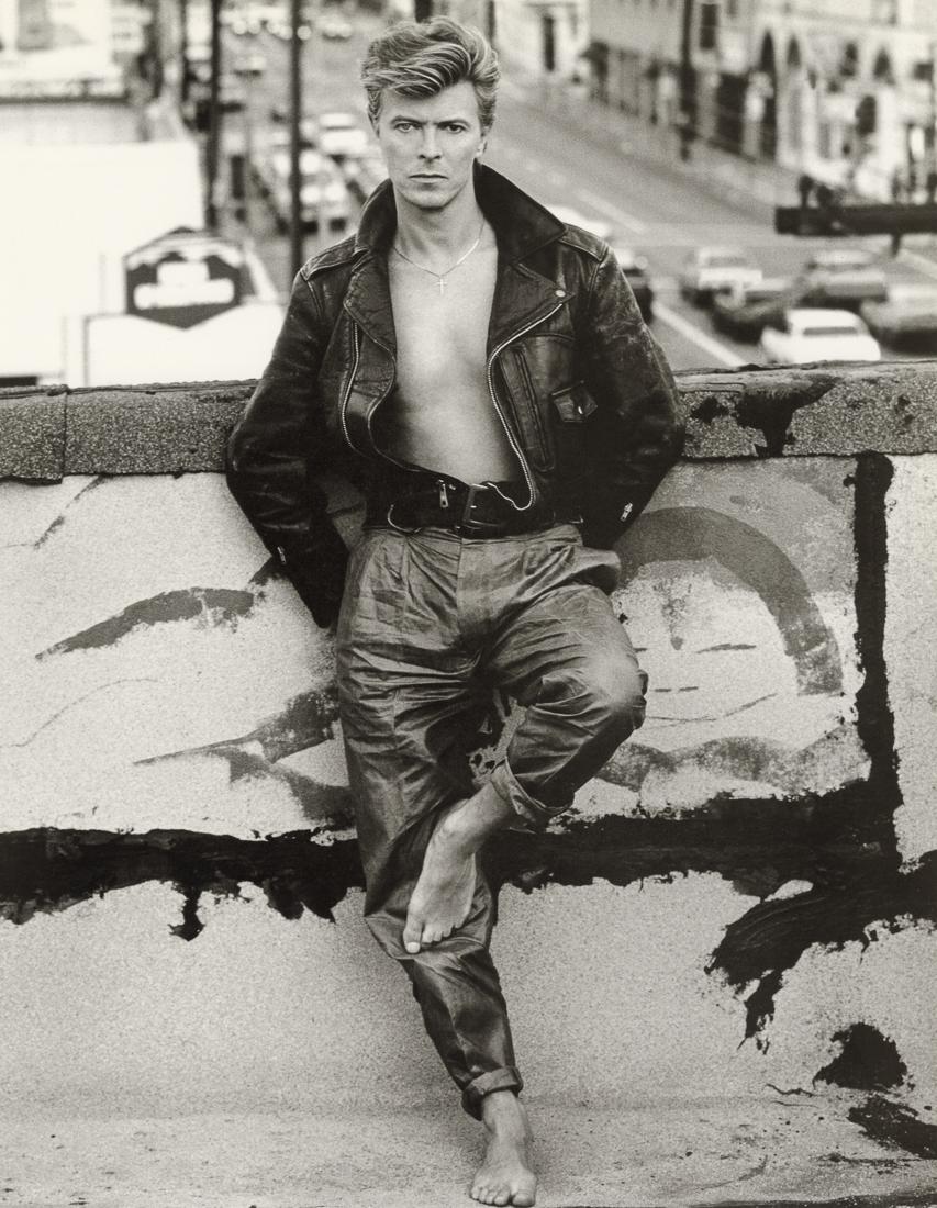 HERB RITTS - Full Length, Los Angeles, 1987: Artist: Herb Ritts Title: Full Length, Los Angeles, 1987 Medium: Photo Litho, 1996, USA Dimensions: 10.8x13.9" Description: Heat Wax Mounted on 14x18" Conservation Board Artist Bio: Herb Ritts (1952-2