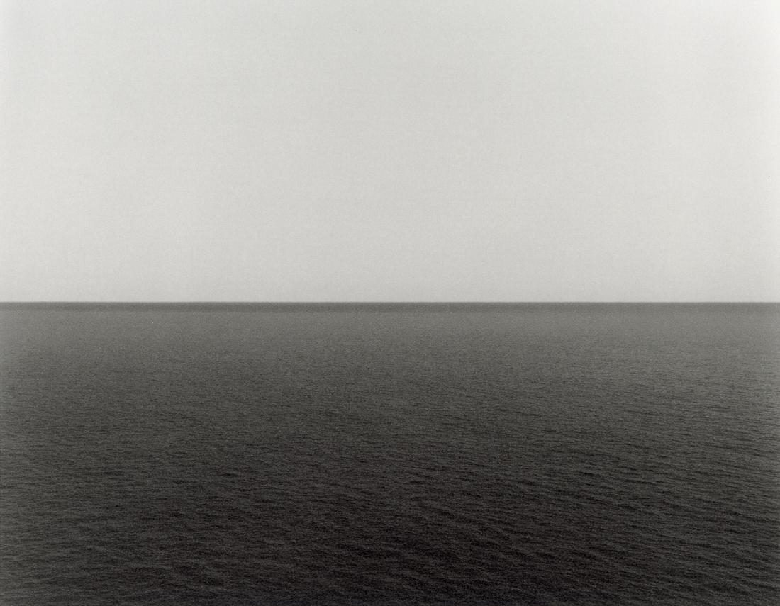 HIROSHI SUGIMOTO - Tyrrhenian Sea, Conca, 1994: Artist: Hiroshi Sugimoto Title: Tyrrhenian Sea, Conca, 1994 Medium: Photo Litho, 2016, Spain Dimensions: 9.45x7.35" Description: Heat Wax Mounted on 11x14" Conservation Board Artist Bio: Hiroshi Sugim