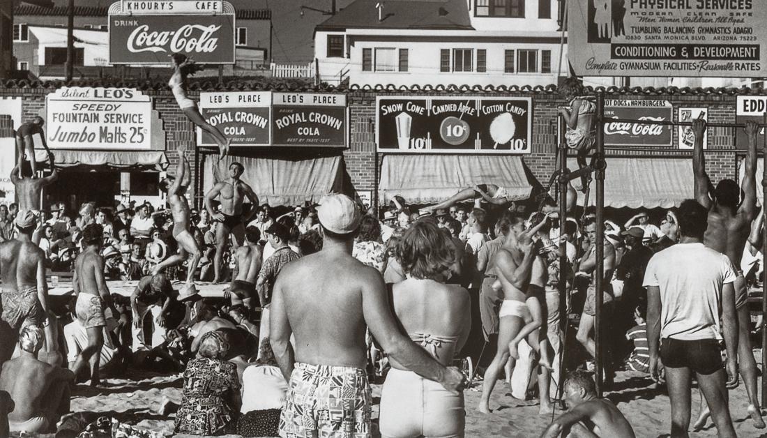 MAX YAVNO - Muscle Beach, 1949 (1 of 1)