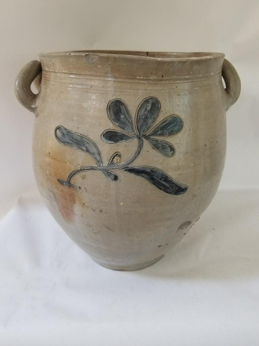 Decorated Stoneware, Incised Filled With Cobalt (1 of 4)