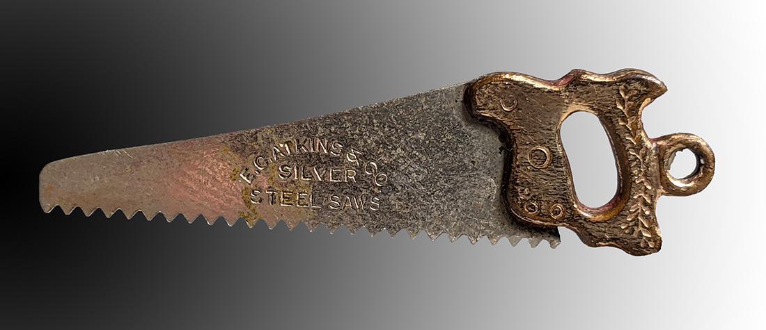 Miniature Advertising Saw by E.C. Atkins (1 of 6)