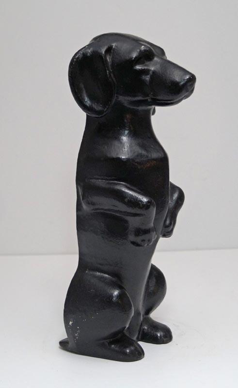 Begging Dachshund Dog Cast Iron Doorstop (1 of 5)