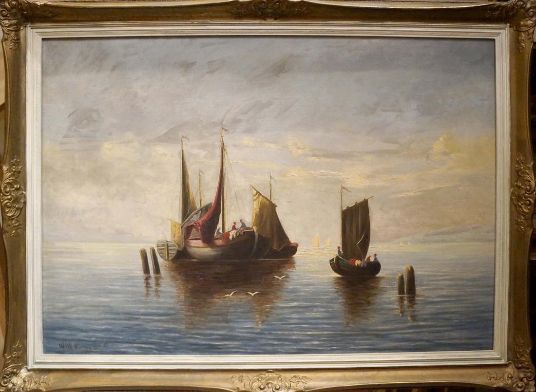 Oil painting Cruise ships (1 of 9)