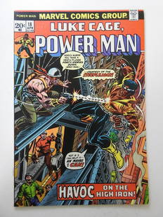 Luke Cage, Power Man #18 MVS intact!: No Reserve! Luke Cage, Power Man #18 MVS intact! - FN/VF Shipping:Domestic: Flat-rate of $9.99 (1-8 items ) or $19.99 (9+ items) to anywhere within the contiguous U.S.International: Foreign shipping