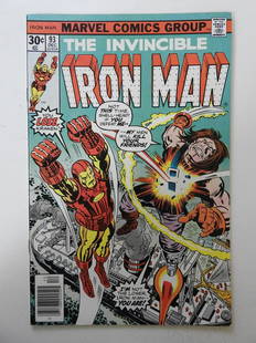 Iron Man #93: No Reserve! Iron Man #93 - FN Shipping:Domestic: Flat-rate of $9.99 (1-8 items ) or $19.99 (9+ items) to anywhere within the contiguous U.S.International: Foreign shipping rates are determined by