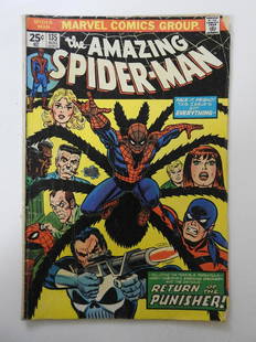 Amazing Spider-Man #135 2nd App of Punisher! Missing: No Reserve! Amazing Spider-Man #135 2nd App of Punisher! Missing MVS - FR/GD Shipping:Domestic: Flat-rate of $9.99 (1-8 items ) or $19.99 (9+ items) to anywhere within the contiguous